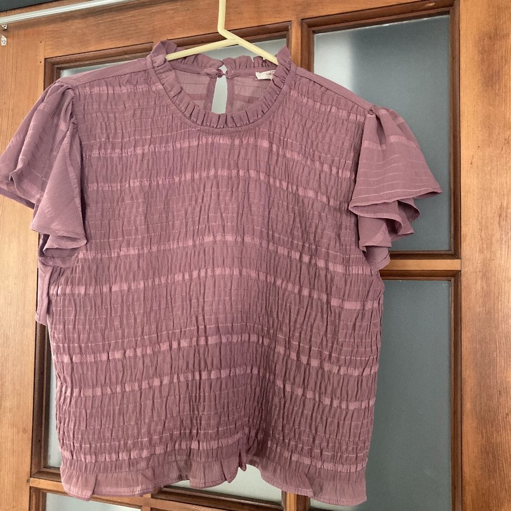 Purple shirt